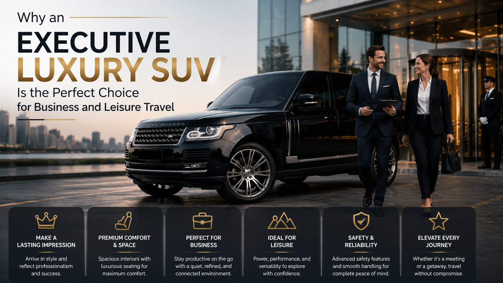  Why an Executive Luxury SUV Is the Perfect Choice for Business and Leisure Travel